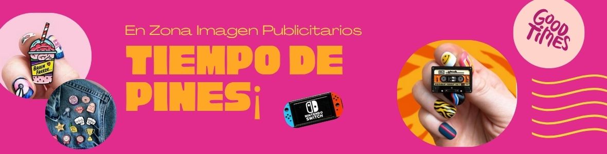 Pines Metálicos Personalizados