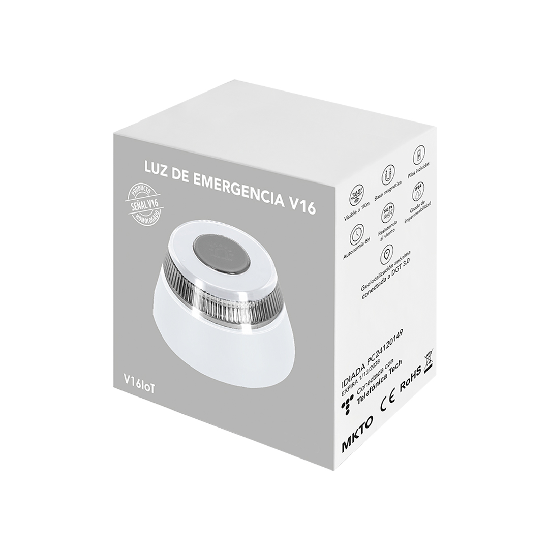 Luz Emergencia V16 Geolocalizada Kershaw