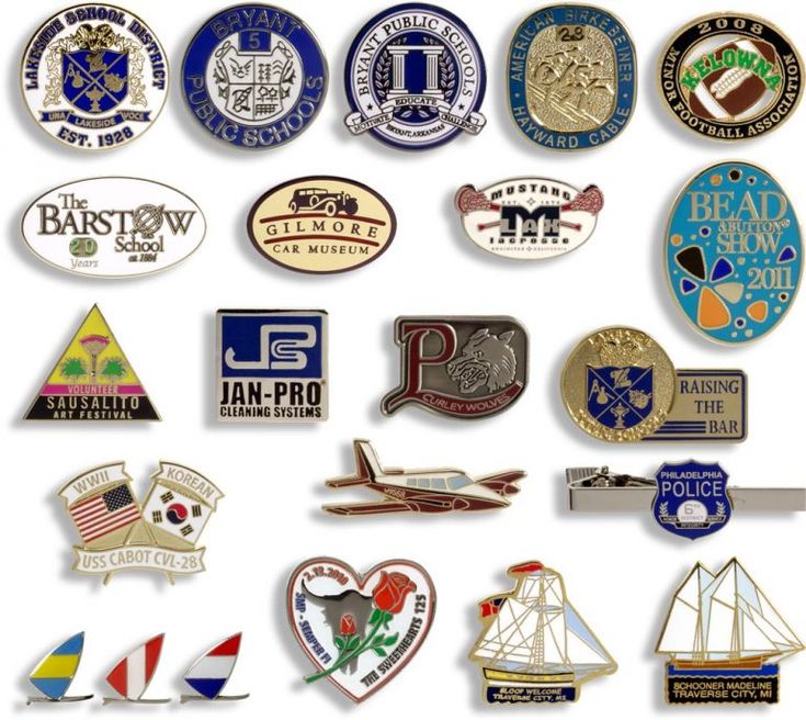 Pines Metálicos Personalizados