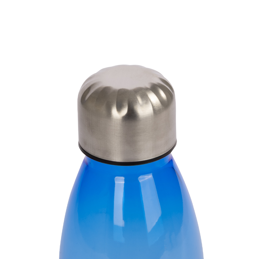 Botella plástica tapa Acero Inoxidable 