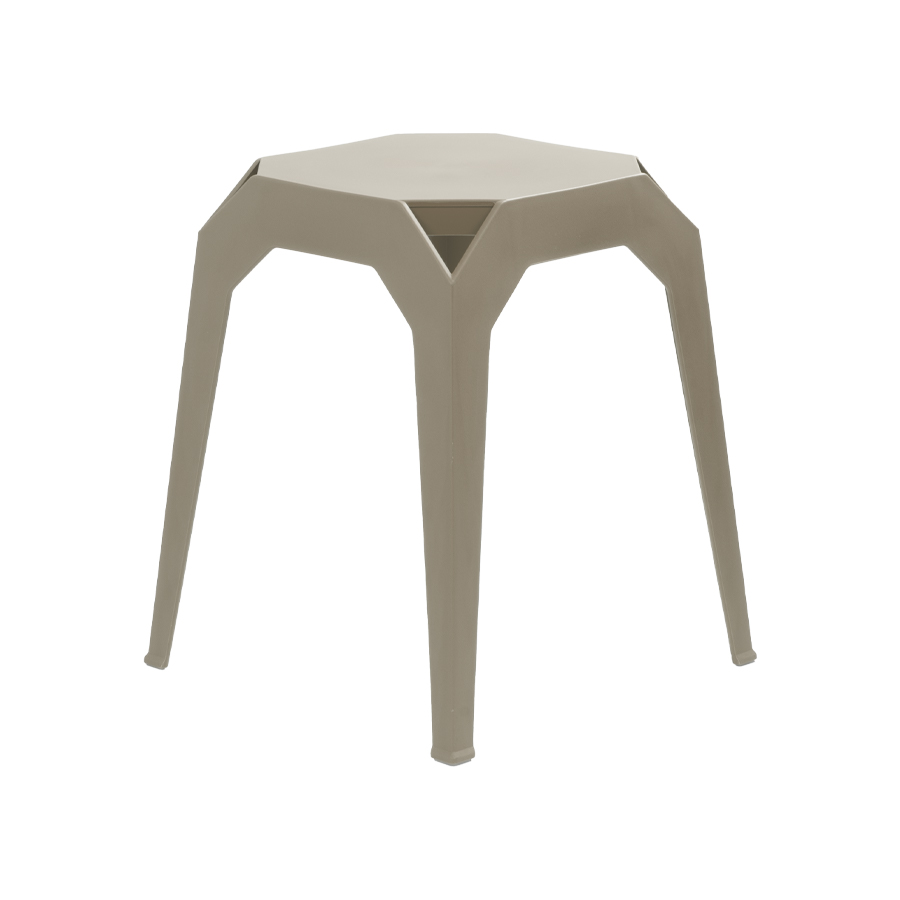 Piso apilable de plástico rígido 