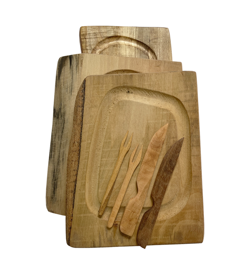 Tabla Picoteo 3 unidades